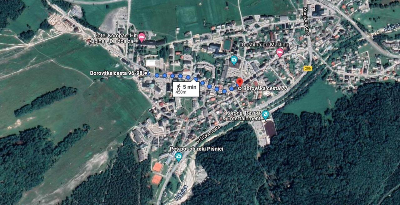 Apartments Seventy Seven Kranjska Gora Bagian luar foto